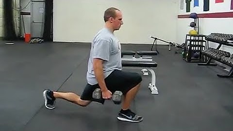 Dumbbell Reverse Lunge to Single-Leg RDL