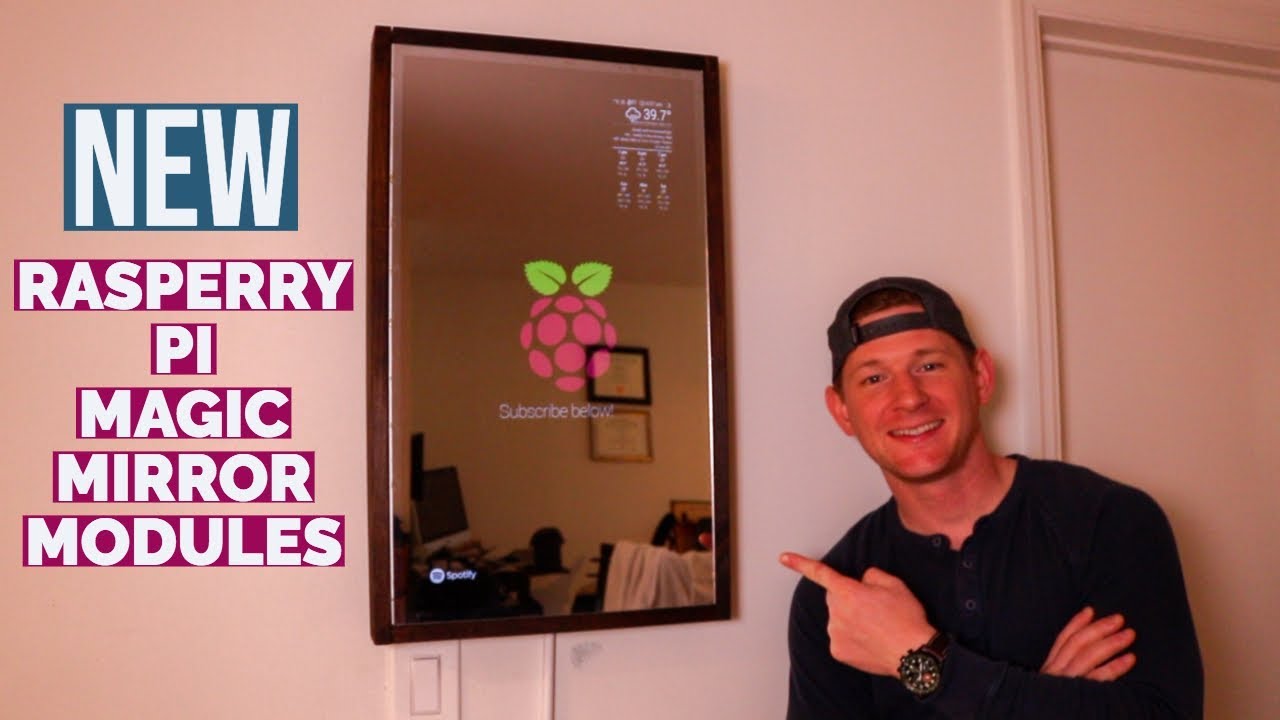 raspberry pi magic mirror component