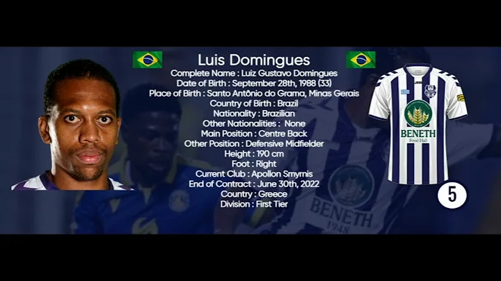 Luiz Domingues | Centre Back 88'