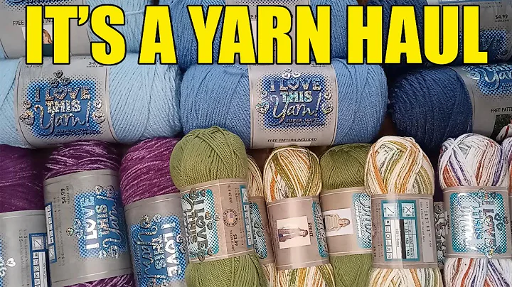 Unboxing the Ultimate Yarn Haul: Exciting Hobby Lobby Finds!