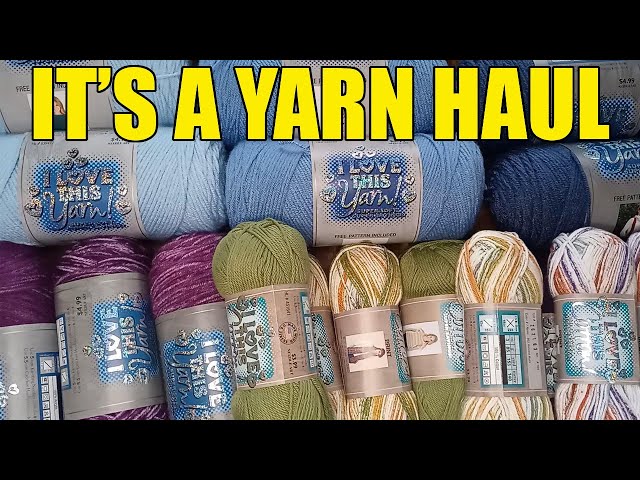 Hobby Lobby I Love This Yarn! - Budget Yarn Reviews