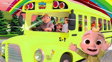 [ 1 MINUTE LOOP ] 🚍 Wheels on the Bus Sound Variations Remix 🎶 || Several Version | Giggle Rhymes