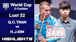 Last 32 - 트란 퀴엣 치엔  Quyet Chien TRAN vs 김행직 Haeng Jik KIM. H/L