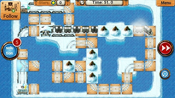 Rail Maze 2 Impossible Gameplay - Train Puzzle Game - Android Gameplay #1983