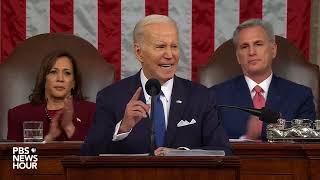 WATCH: ‘No place for political violence,’ Biden says of Pelosi attack | 2023 State of the Union