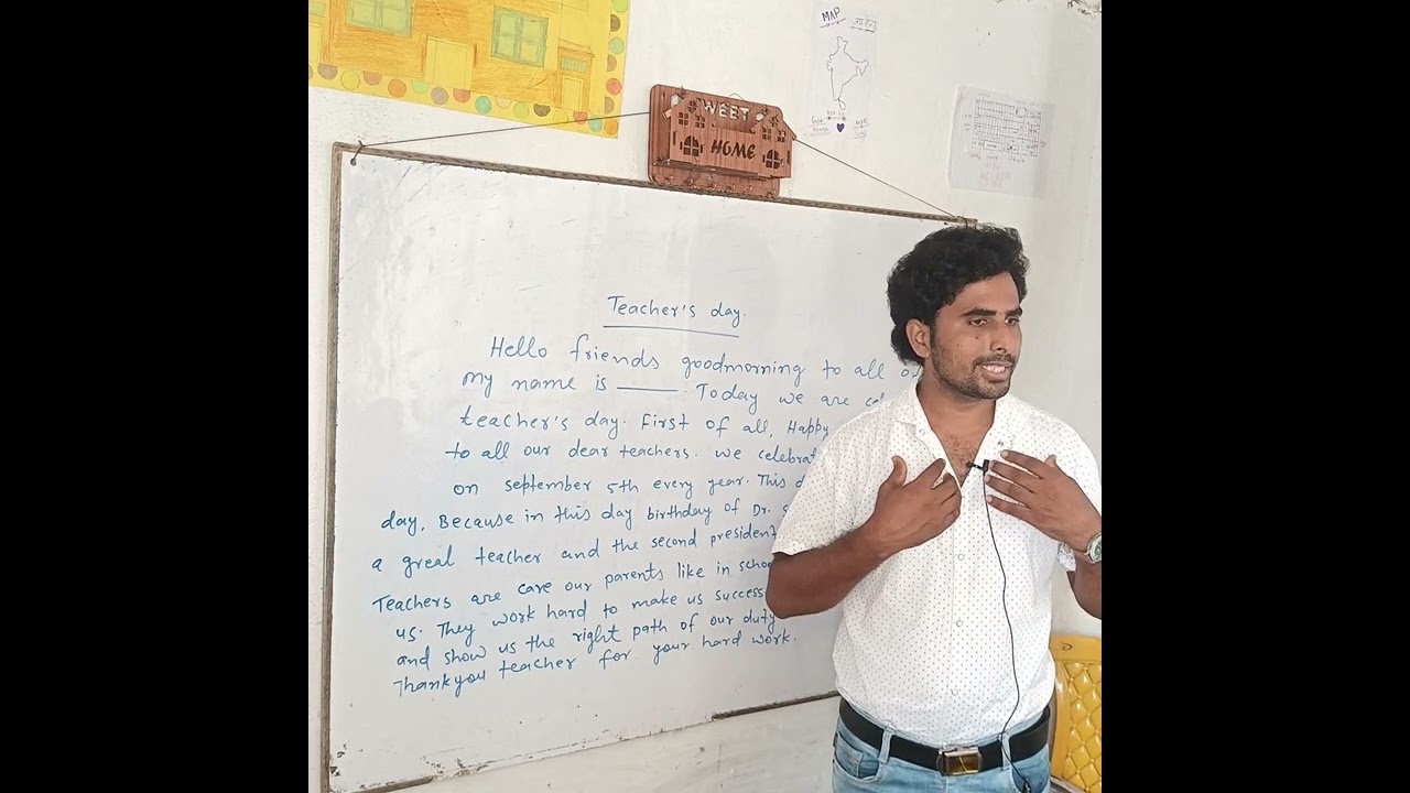 Teacher's day par sandar speech By pankaj sir.