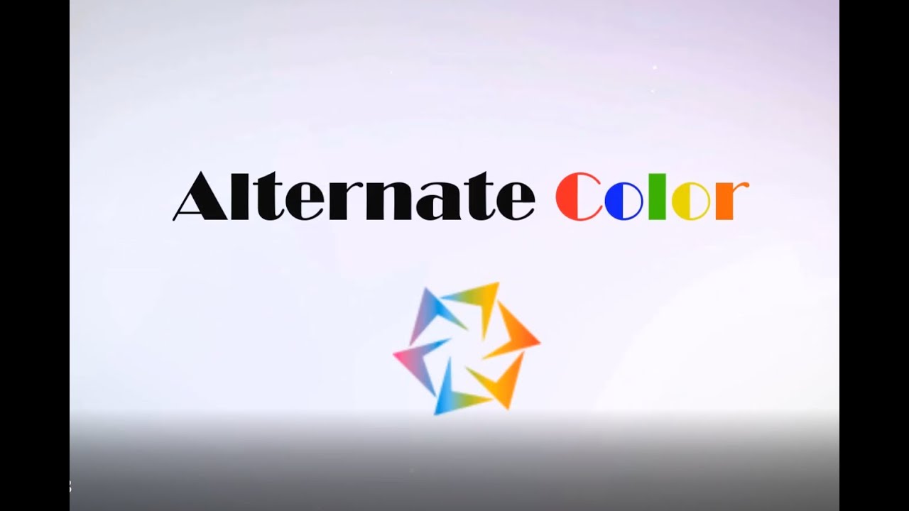 Alternate Color (HowTo) - YouTube