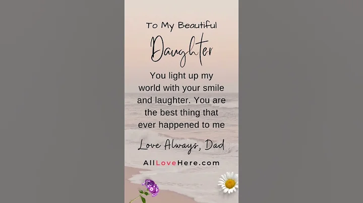 All Love Here - To My Daughter Quotes #beautiful #daughter #daughters #wedding #mother