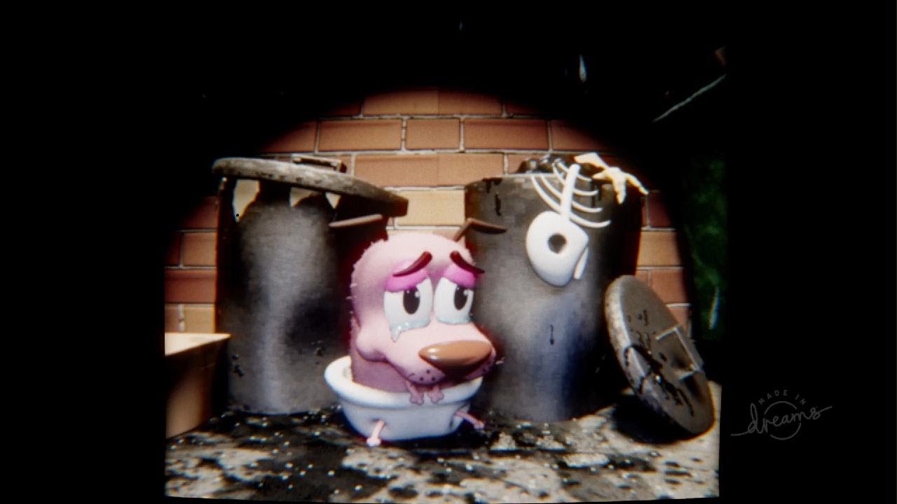 [Dreams] Courage the Cowardly Dog??? Playable teaser!!