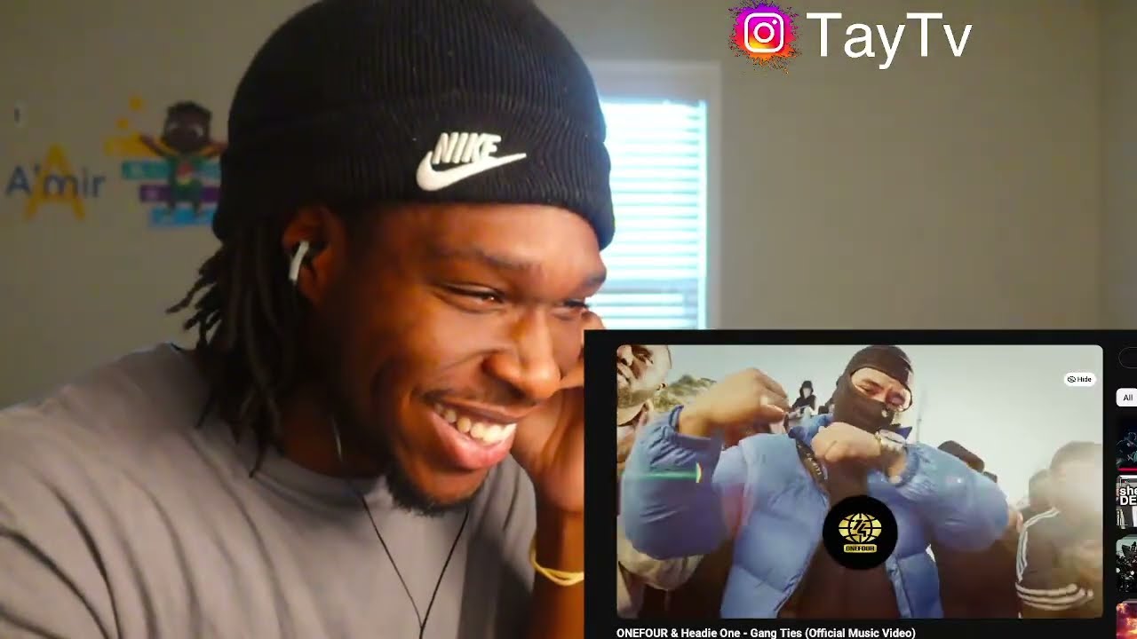 Onefour и Headie One — Gang Ties | РЕАКЦИЯ