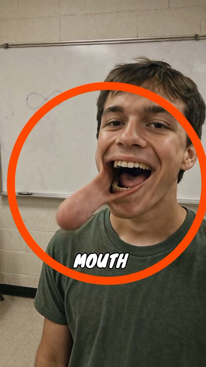 if you see someone with a long mouth like this RUN and don't get close to him‼️☠️