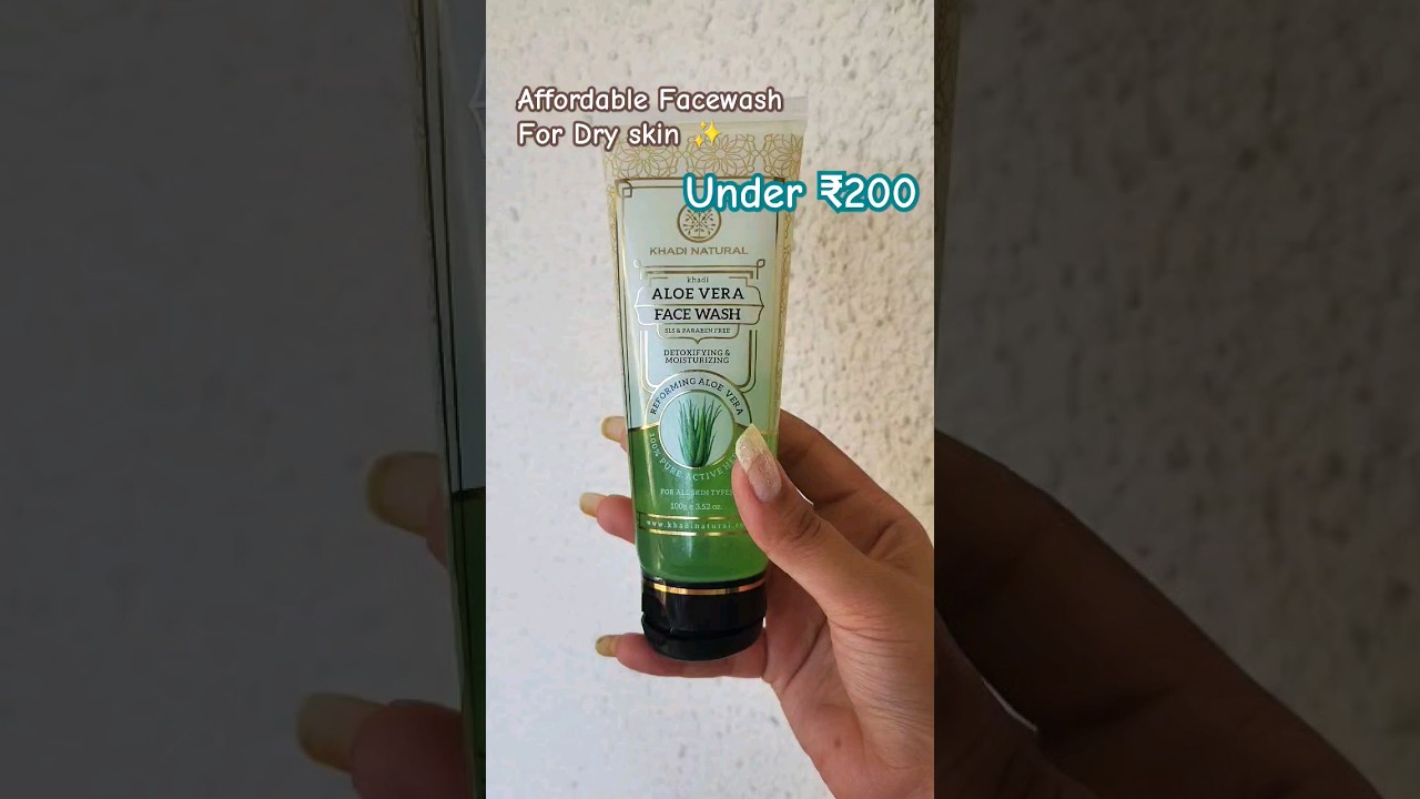Khadi Natural -" Aloe Vera Facewash "😍 