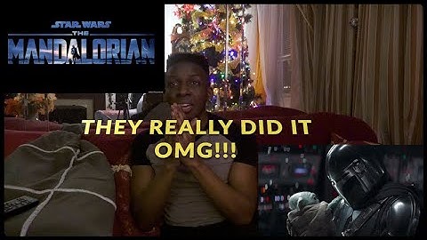 A HARDCORE STAR WARS FAN EMOTIONAL REACTION - THE MANDALORIAN "THE RESCUE" ENDING (SPOILER ALERT)