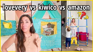 BEST FORT KIT FOR KIDS: Kiwico vs Lovevery vs Amazon