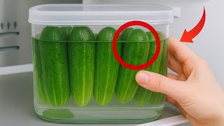видео: ЛУЧШИЙ способ сохранить огурцы СВЕЖИМИ на несколько недель! картинка: ЛУЧШИЙ способ сохранить огурцы СВЕЖИМИ на несколько недель!