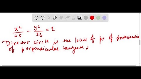 The maximum number of normals to the hyperbola x^2/a^2 - y^2/b^2 = 1 from an external point is : A.…