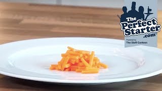 How to cut a carrot Jardinière