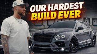 This Build Broke Us.. Wide Body Bentley Bentayga BodyKit Transformation..