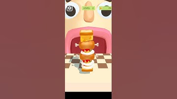 Funny Game Video Sandwich Runner Level 3 #shorts #sandwichrunner #level3 #funnygameplay #trending