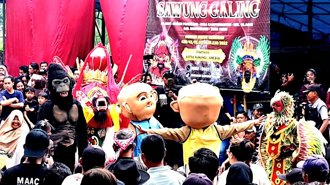 GEBYAR,&,BARONG SASONGKO  JARANAN SAWUNG GALING live dusun panggang