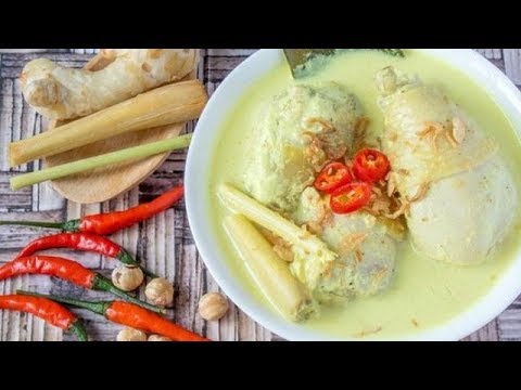 resep-sederhana-membuat-ayam-santan-kuning