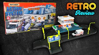 Retro Review: Matchbox Action System Hospital Playset -- Does it compete with modern Action Drivers?