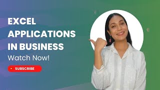 Excel Applications in Business | Microsoft Excel For Beginners | Meritshot Tutorials