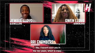 Jewell Loyd and Gwen Loyd talk WNBA mother-daughter relationship dyslexia