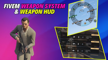 Fivem Weapon System + Weapon HUD - Fivem Script : FiveM ESX Scripts