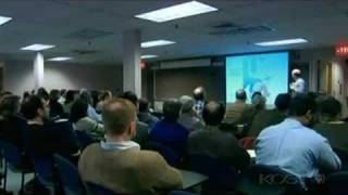 Dimming the Sun Part 4 - Global Warming
Dimming the Sun
PBS Airdate: April 18, 2006
Part 1 http://www.youtube.com/watch?v o1iXRU_5WU
Part 2 http://www.youtube.com/watch?v=jcDgjZi9fAc
Part 3 http://www.youtube.com/watch?v=Z1wFT0dhWZ4
Part 4 You Are Here
Part 5 http://www.youtube.com/watch?v=Nv_AObD8nhU
NARRATOR: He warned us, more than 25 years ago, that human activity was changing the Earthsclimate. Since then, the world has gotten hotter, and NASA scientist James Hansens warning has been echoed by the vast majority of climate scientists everywhere.
JAMES HANSEN (NASA Goddard Institute for Space Studies): Global warming in the past century is about eight-tenths of a degree Celsius, with most of it occurring in the last 30 years.
NARRATOR: And now the warnings have become more urgent.
JAMES HANSEN: I dont agree that weve passed the point where theres no hope, but, but, on the other hand, were darned close.
NARRATOR: Close, because scientists have uncovered a new factor that may be masking the full impact of global warming. Called global dimming, its powerful enough to alter temperatures in a matter of days. It may have contributed to the worlds deadliest drought, and it could mean that the Earths climate is about to start heating up as fast as the most dire predictions.
JAMES HANSEN: I think we have less than a decade to avoid passing what I call point of no return.
NARRATOR: What will the future of our planet be, now that were Dimming the Sun? Right now on NOVA.
Google is proud to support NOVA in the search for knowledge: Google.
What would you ask an oil company? What is being done to make us less reliant on oil? Thats a question. If were going to keep our dependency on oil, primarily, for the coming years, the initial future years, wheres it coming from?
Major funding for NOVA is provided by the Howard Hughes Medical Institute, serving society through biomedical research and science education: HHMI.
And by the Corporation for Public Broadcasting, and by contributions to your PBS station from viewers like you. Thank you.
The show starts here:
NARRATOR: September 12th, 2001, the aftermath of tragedy: ironically, as America mourned, the weather all over the country was unusually clear and sunny. Eight hundred miles west of New York, in Madison, Wisconsin, climate scientist David Travis was on his way to work.
DOCTOR DAVID TRAVIS (University of Wisconsin-Whitewater): Around the 12th, later on in the day, when I was driving to work, and I noticed how bright blue and clear the sky was, and...at first I didnt think about it, then I realized the sky was unusually clear.
NARRATOR: For 15 years, Travis had been researching a relatively obscure topic: whether the vapor trails left by aircraft were having a significant effect on the weather. In the aftermath of 9/11, the entire U.S. fleet was grounded, and Travis finally had a chance to find out.
DAVID TRAVIS: It was certainly, you know, one of the tiny positives that may have come out of this—an opportunity to do research—that hopefully will never happen again.
NARRATOR: Travis suspected the grounding might make a small, but detectable, change to the weather, but what he observed was both immediate and dramatic.
DAVID TRAVIS: We found that the change in temperature range during those three days was just over one degree centigrade. And you have to realize that from a laymans perspective that doesnt sound like much, but from a climate perspective that is huge.
NARRATOR: The temperature range is the difference between the highest and the lowest temperatures in a 24-hour period. Usually, it stays much the same from day to day, even if the weather changes, but not this time. Travis had come across a new and powerful phenomenon, one which would call into question all our predictions about the future of our planet.
The trail that would lead to this extraordinary discovery of global dimming began 40 years ago, in Israel, with the work of Gerry Stanhill, a young English immigrant. Trained as a biologist, Gerry got a job helping to design irrigation systems. His task was to measure how strongly the sun shone over Israel.
DOCTOR GERALD STANHILL (Israel Ministry of Agriculture): It was important, for this work, to measure solar radiation, because that is the factor that basically determines how much water crops require.
NARRATOR: For a year, Gerry collected data from a network of light meters. The results were much as expected and were used to help design the national irrigation system. But, 20 years later, in the 1980s, Gerry decided to update his measurements. What he found stunned him. ( Continued at - http://www.pbs.org/wgbh/nova/transcri... Dimming the Sun Part 4 - Global Warming