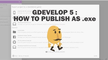 10. GDEVELOP 5: HOW TO EXPORT YOUR GAME