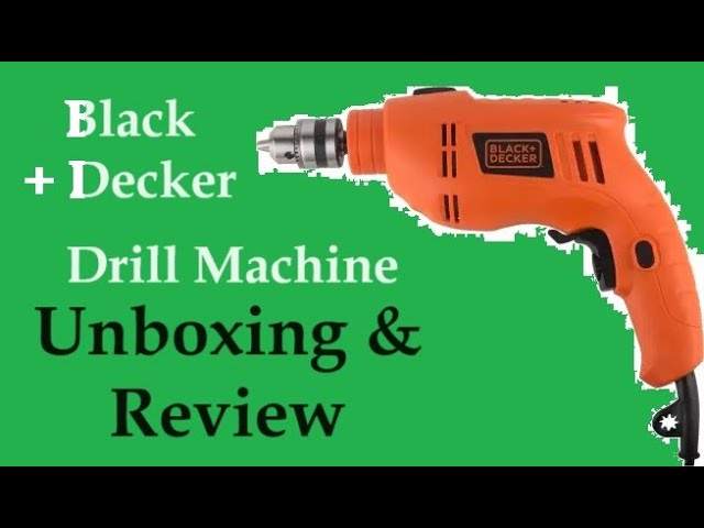 Black & Decker 10MM Impact Drill TP555K – AHPI