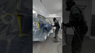 How To Spray Paint Wet On Wet Technique #Car #Automobile #Paintlife #Satisfying #Paint