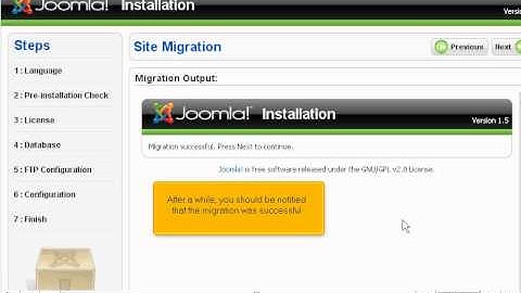 How to finish migrating Joomla 1.0.x using a new Joomla 1.5.x installation - Joomla Tutorials