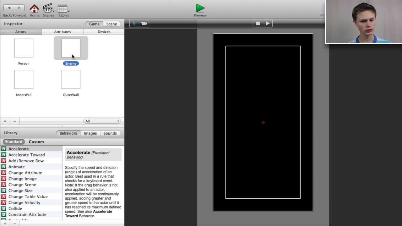 How to Make Red Bit Escape in GameSalad (The Basics)
