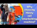 Why are more more building company and brick manufacturer choosing Henry soil interlocking machine?
