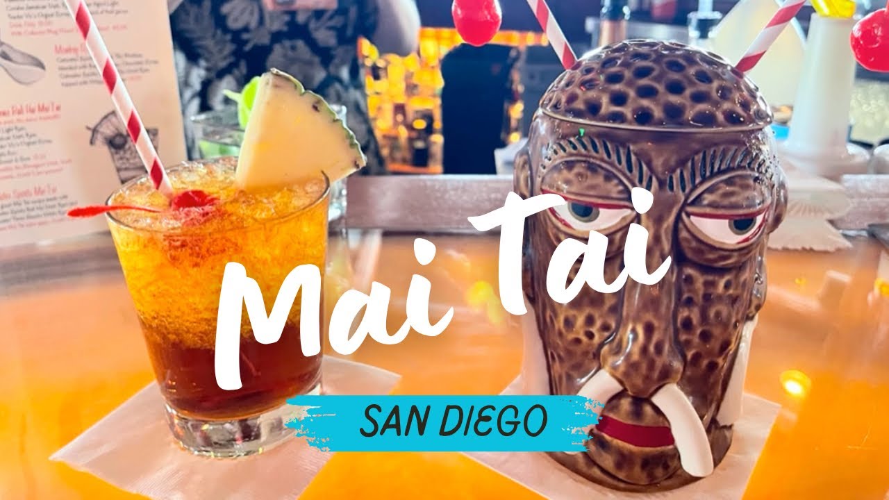 🌴 THE ULTIMATE MAI TAI TOUR IN SAN DIEGO! 🍹🌊 | Duke’s, Brigantine, Tom Ham’s & False Idol 🌴 