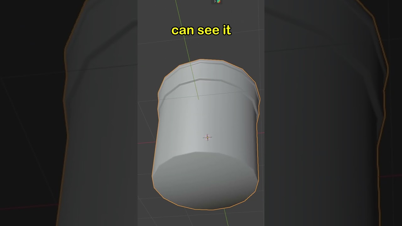 Let's Keep Making a Trashcan in Blender!!  #blender #3dmodeling #blendermodeling #3dart (Part Two)