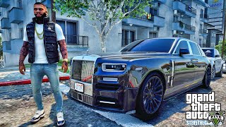 GTA 5 Mod| RollsRoyce Uber Driver| Let's Go to Work| GTA 5 Mods| 4K