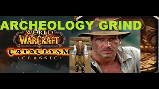 Archeology Farming Lvl 85 BiS Epics in Prepatch - World of Warcraft Cataclysm Classic