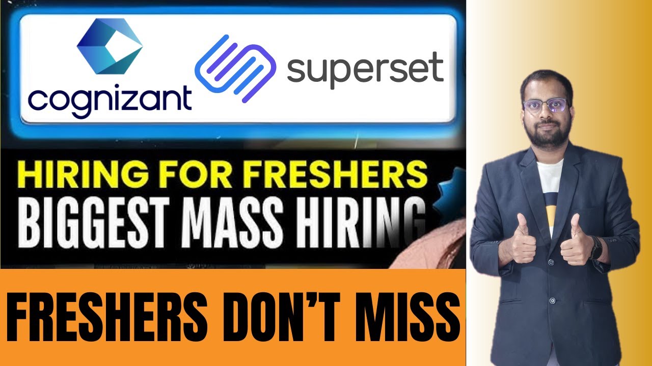 Finally New Cognizant Superset Hiring Announced For Freshers | Don't ...