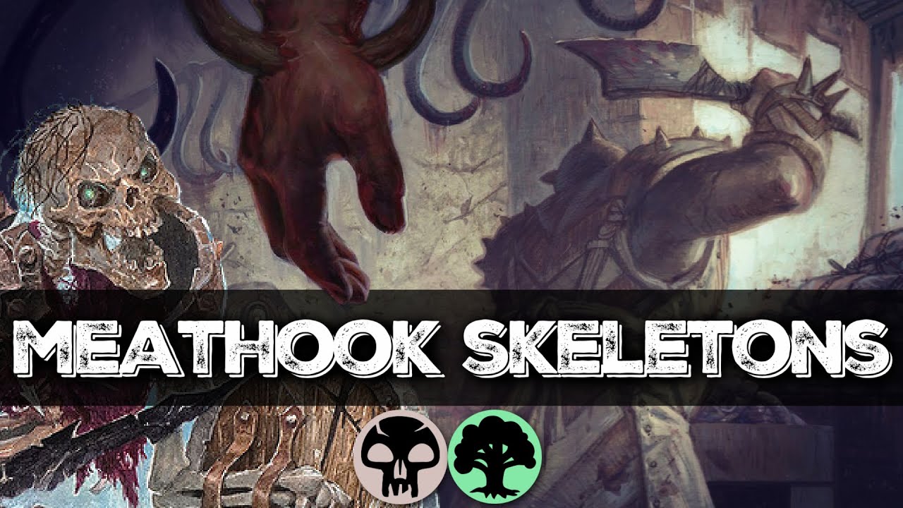 UNDEFEATED MEATHOOK CONTROL DECK IN MIDNIGHT HUNT STANDARD MTG ARENA