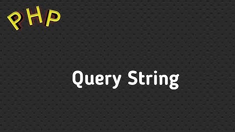 What is  QueryString in PHP? | in hindi