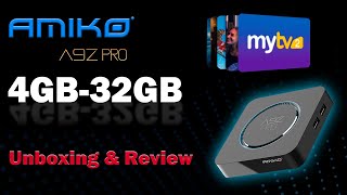AMIKO A9Z PRO, Unboxing & Review screenshot 4