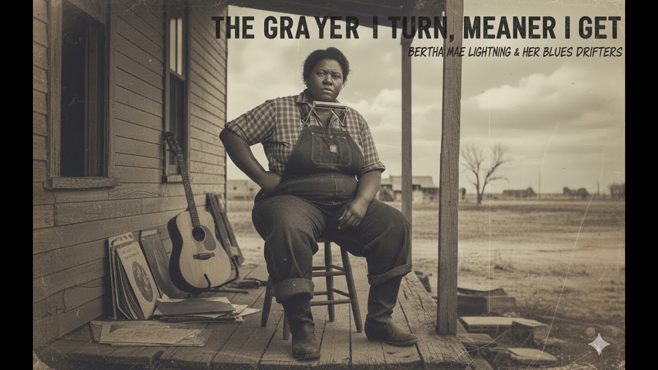 Bertha Mae Lightning - The Grayer I Turn, the Meaner I Get (1955 Lost Female Blues | Rare Blues)