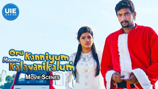 Oru Kanniyum Moonu Kalavaanikalum Movie Scenes | Arulnithi as Santa Claus | Arulnithi