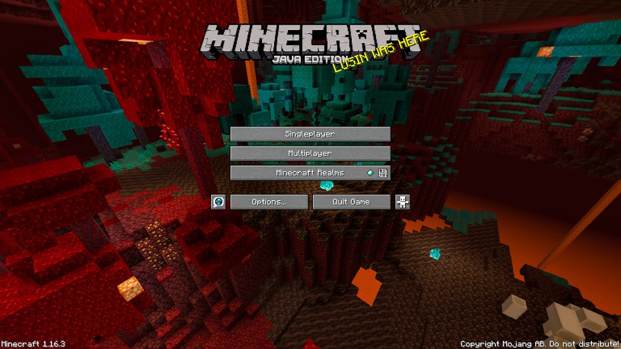 Como Baixar Minecraft Snapchot 1.16 Nether Update Para PC(Java