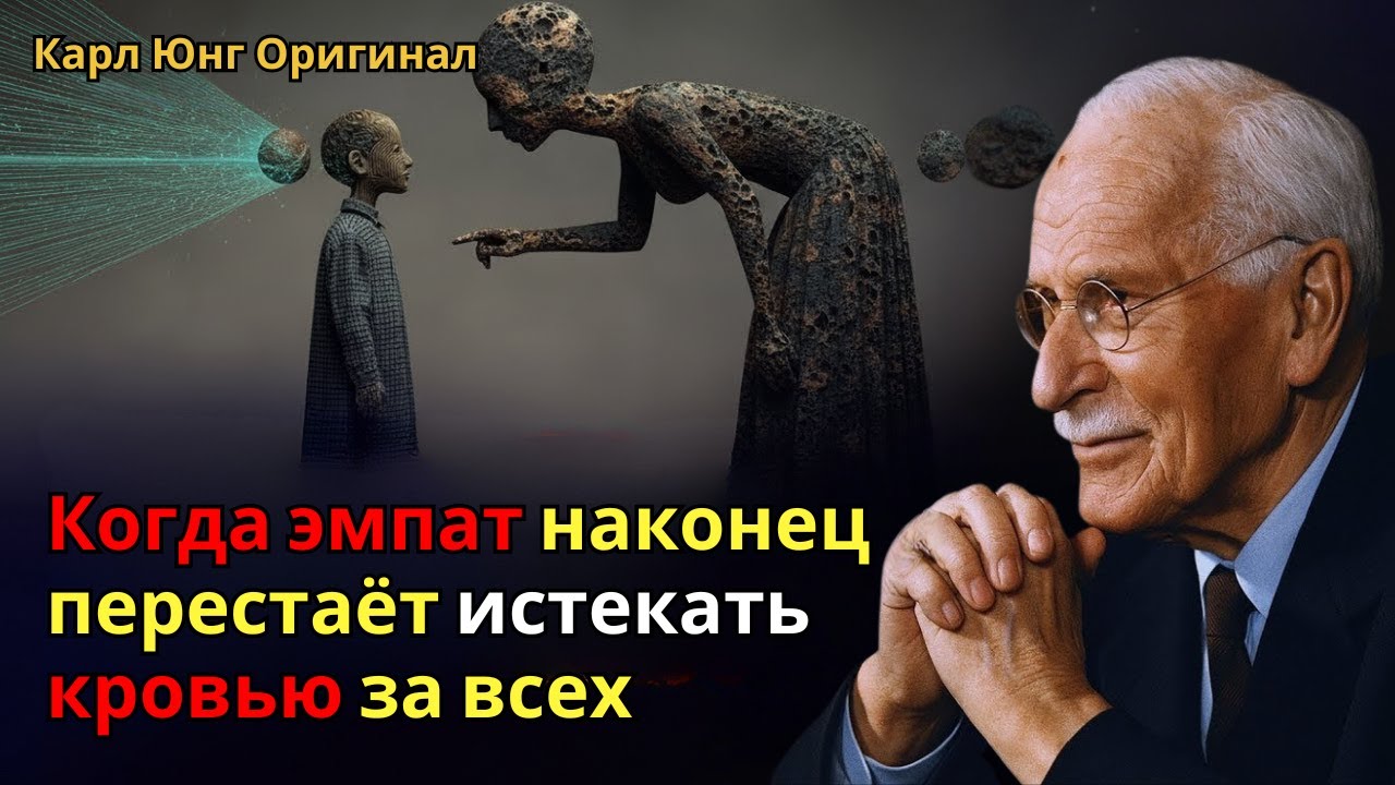 Когда эмпат наконец перестаёт истекать кровью за всех, начинается его настоящая жизнь | Карл Юнг