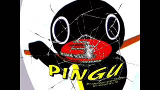 Pingu Outro Logo Logo In Broken Glass