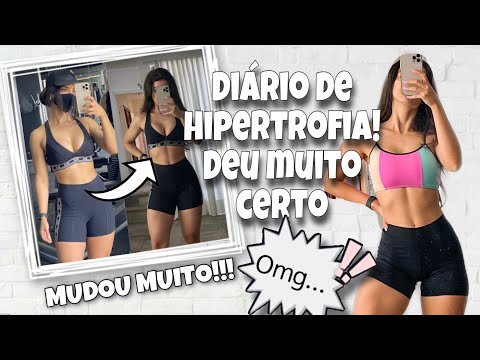 DIÁRIO DA HIPERTROFIA |SEGUI MINHA DIETA POR 30 DIAS E OLHA NO QUE DEU! Marmitinhas + um dia comigo!